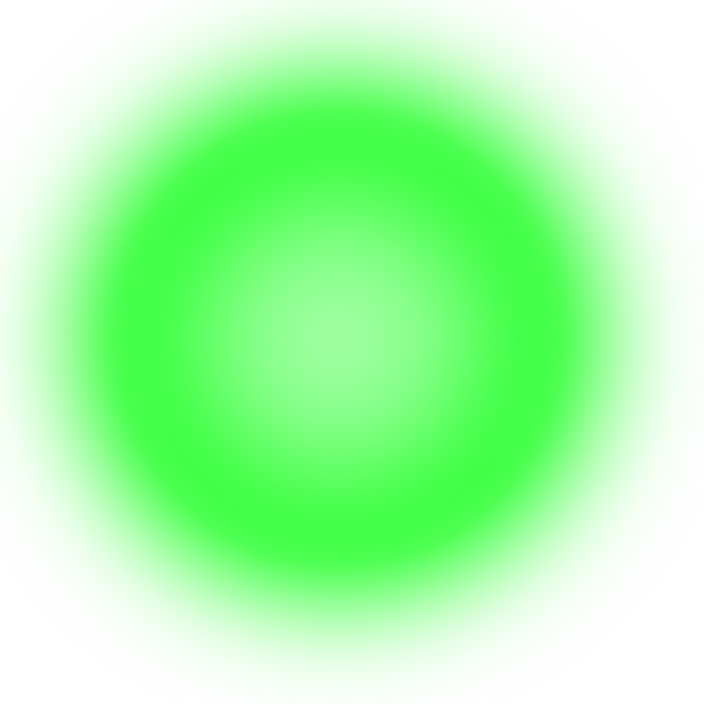 Green Glow Effect Background PNG
