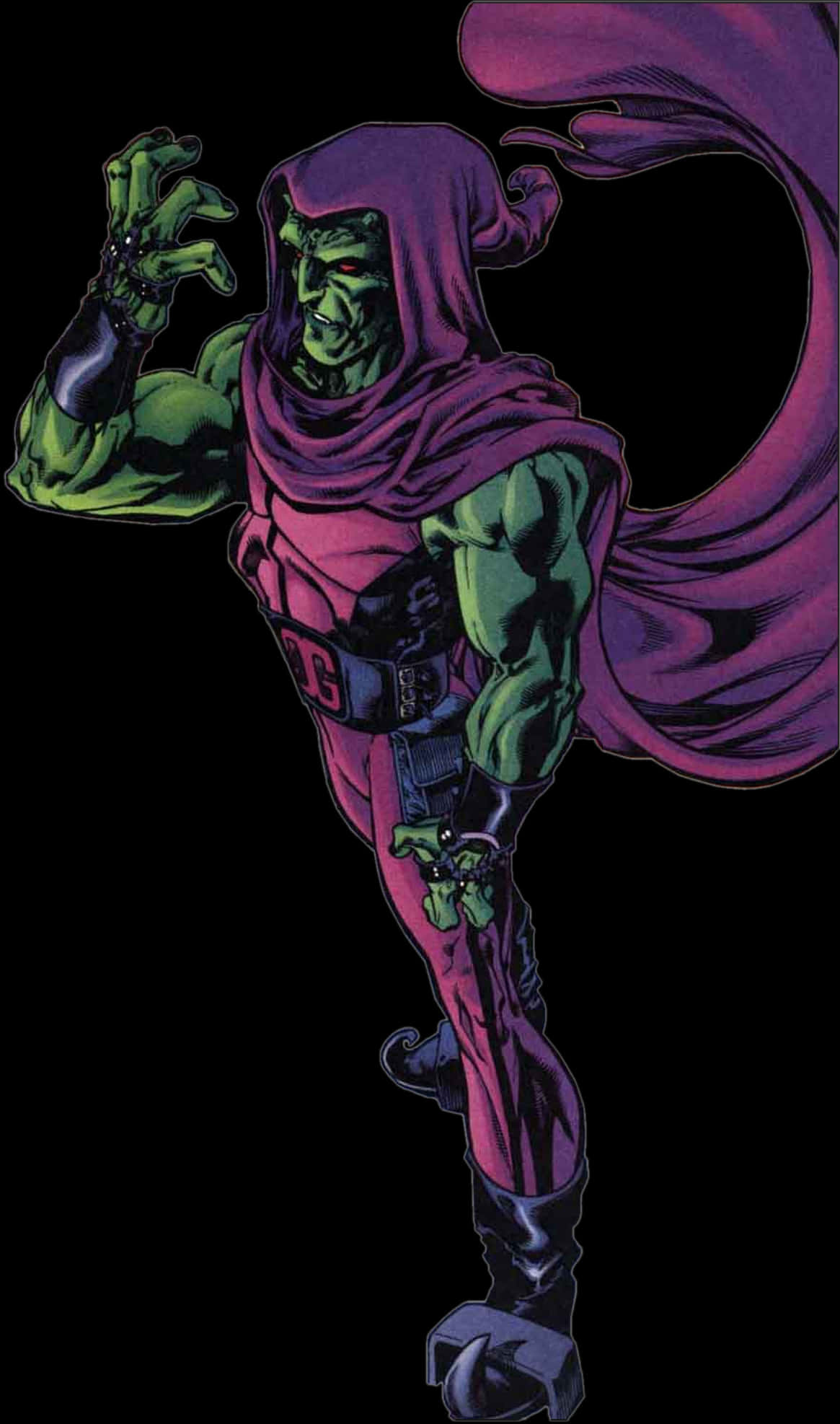 Green Goblin Comic Art PNG