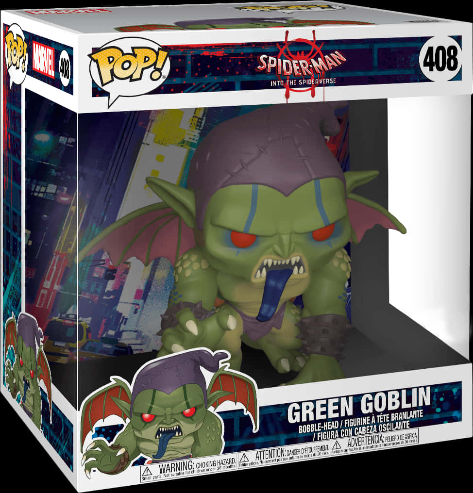Green Goblin Funko Pop Figure408 PNG