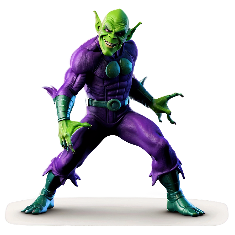 Green Goblin Villain Pose Png 06112024 PNG