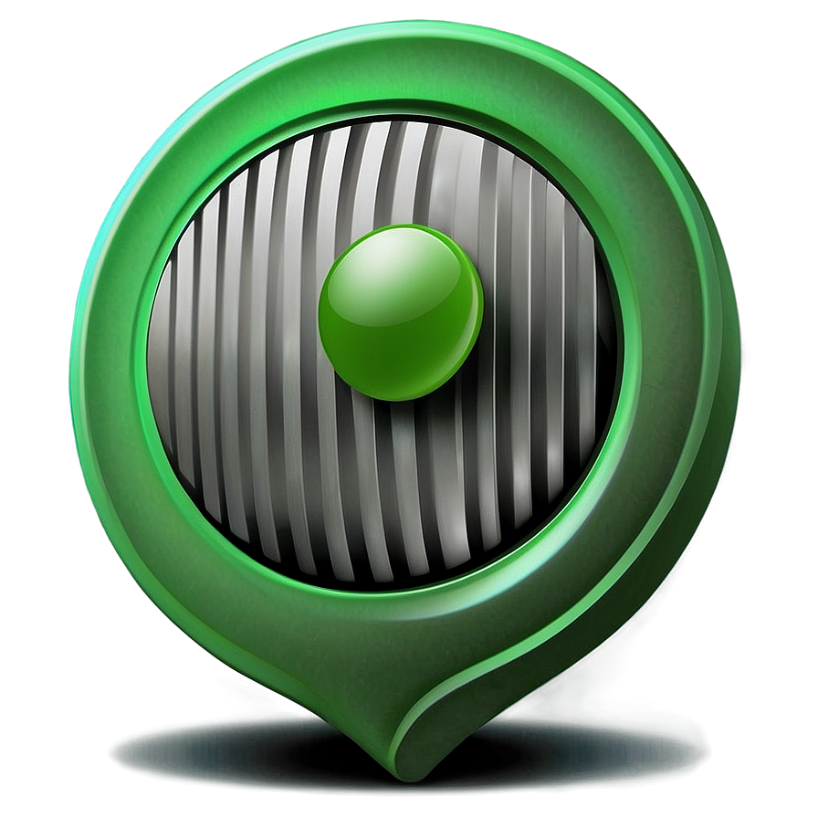 Green Gps Pin Png Bsd22 PNG