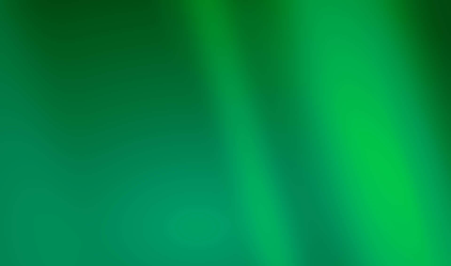 Unfondo De Pantalla Fascinante Con Una Gradiente Verde. Fondo de pantalla