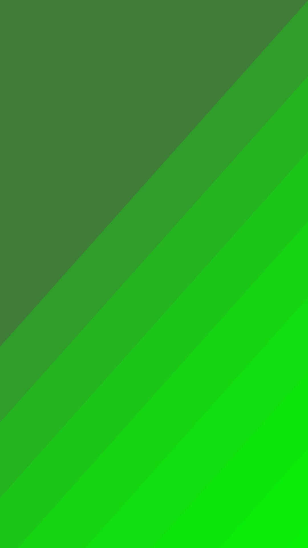 Färskoch Livlig Grön Gradientbakgrund.