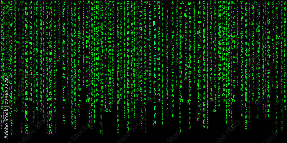 Green Hacker Codes Computer Screen Wallpaper