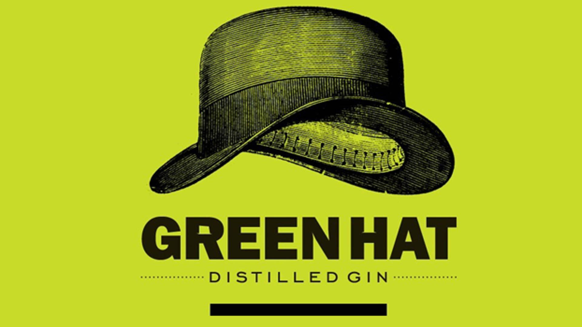 Green Hat Distilled Gin Logo Picture