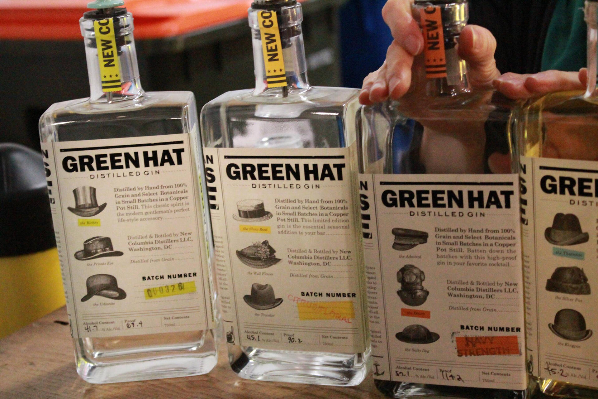 Green Hat Distilled Gins Picture