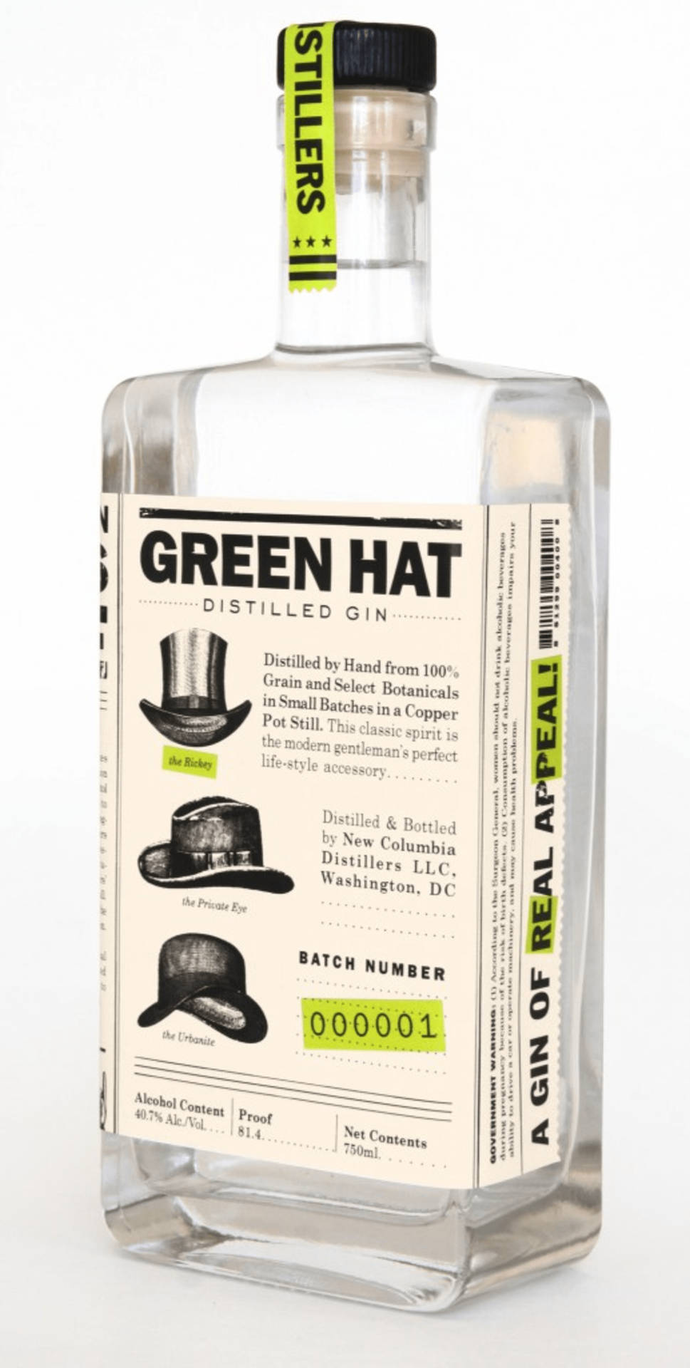 Green Hat Gin Of Real Appeal Picture