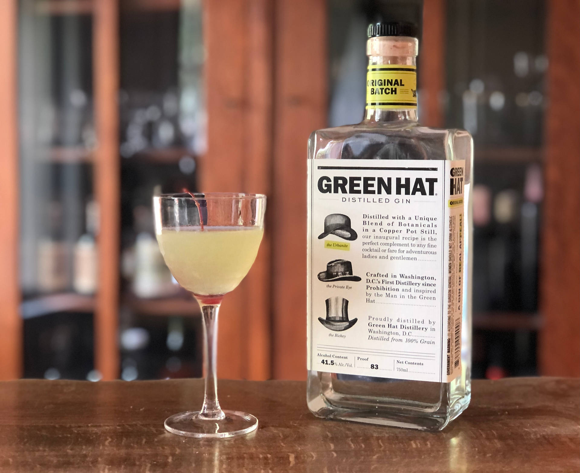 Green Hat Gin Tonic Picture