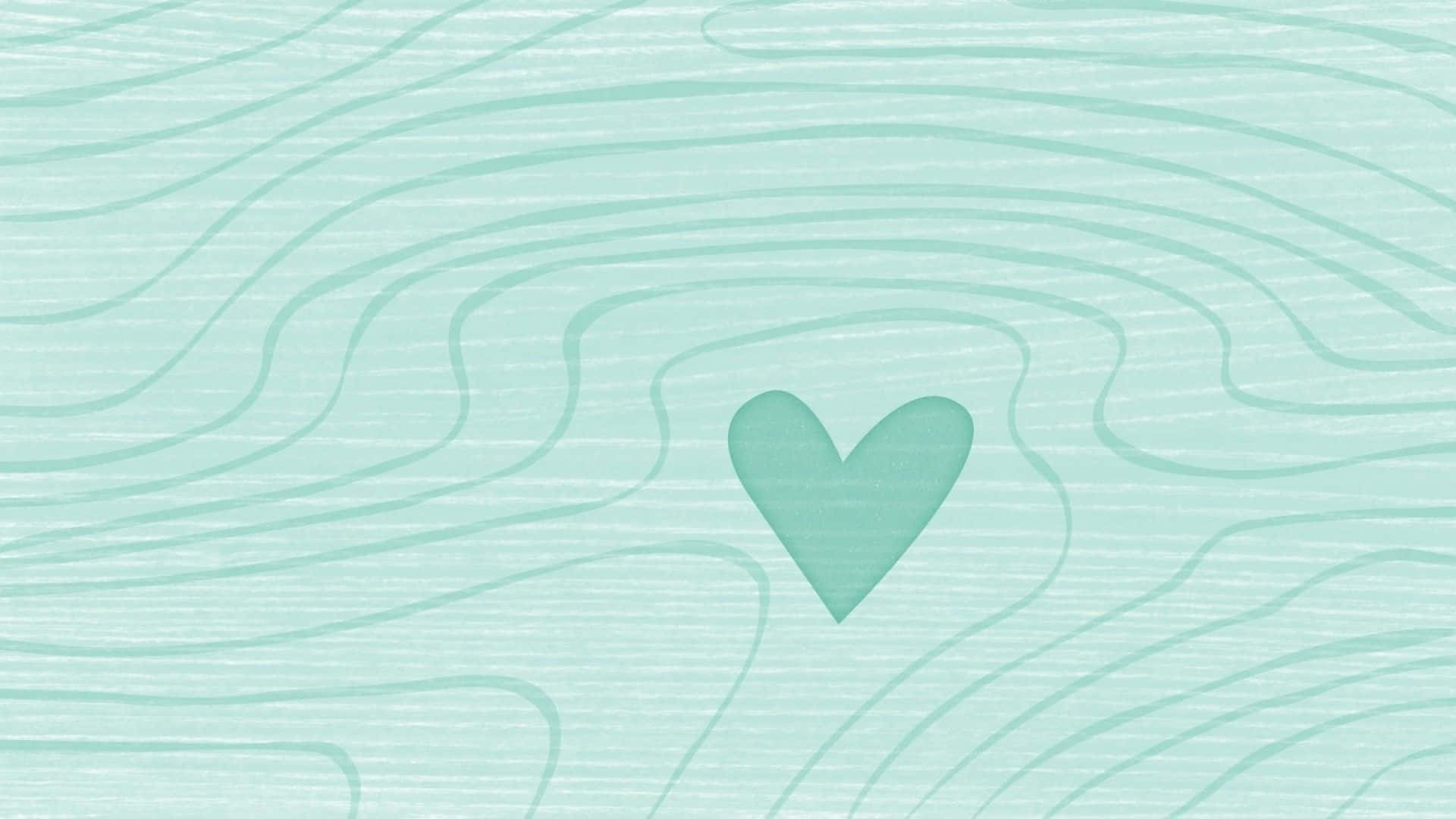 A Vibrant Green Heart: