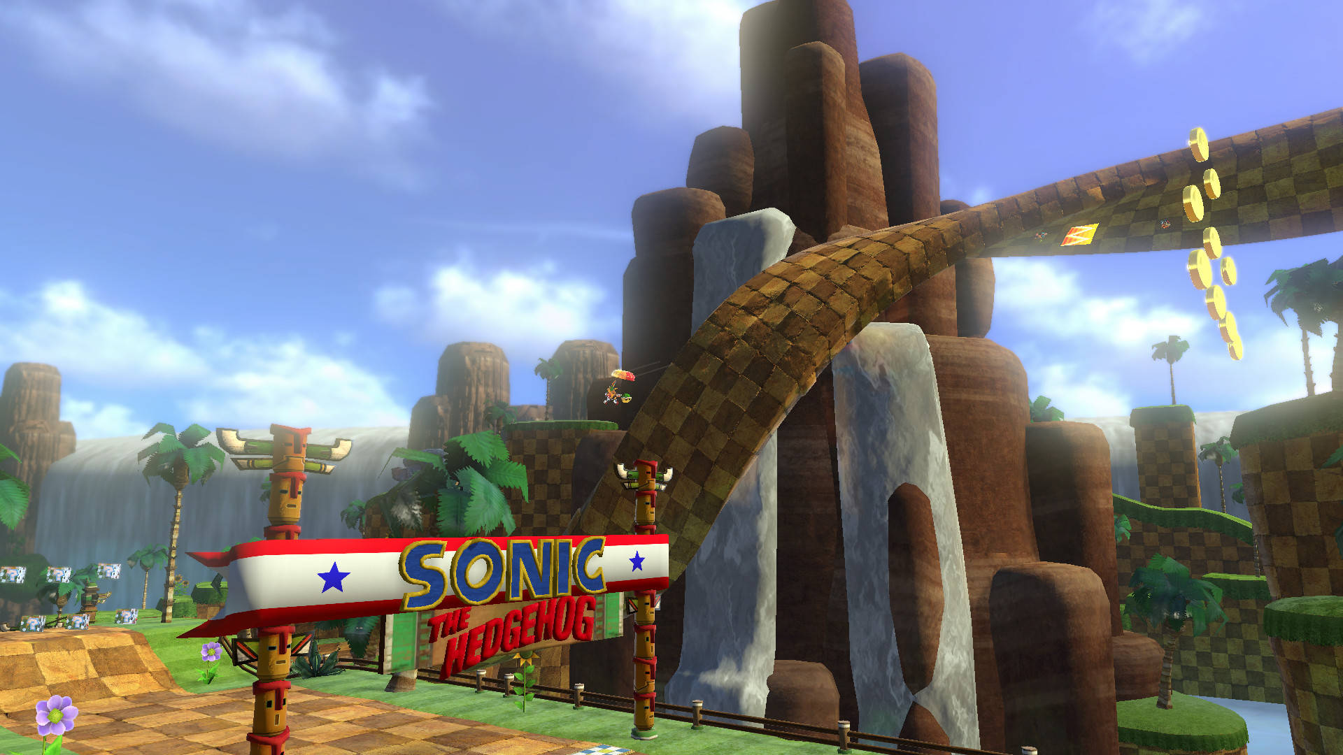 Sonic Der Igel - Screenshot 1 Wallpaper