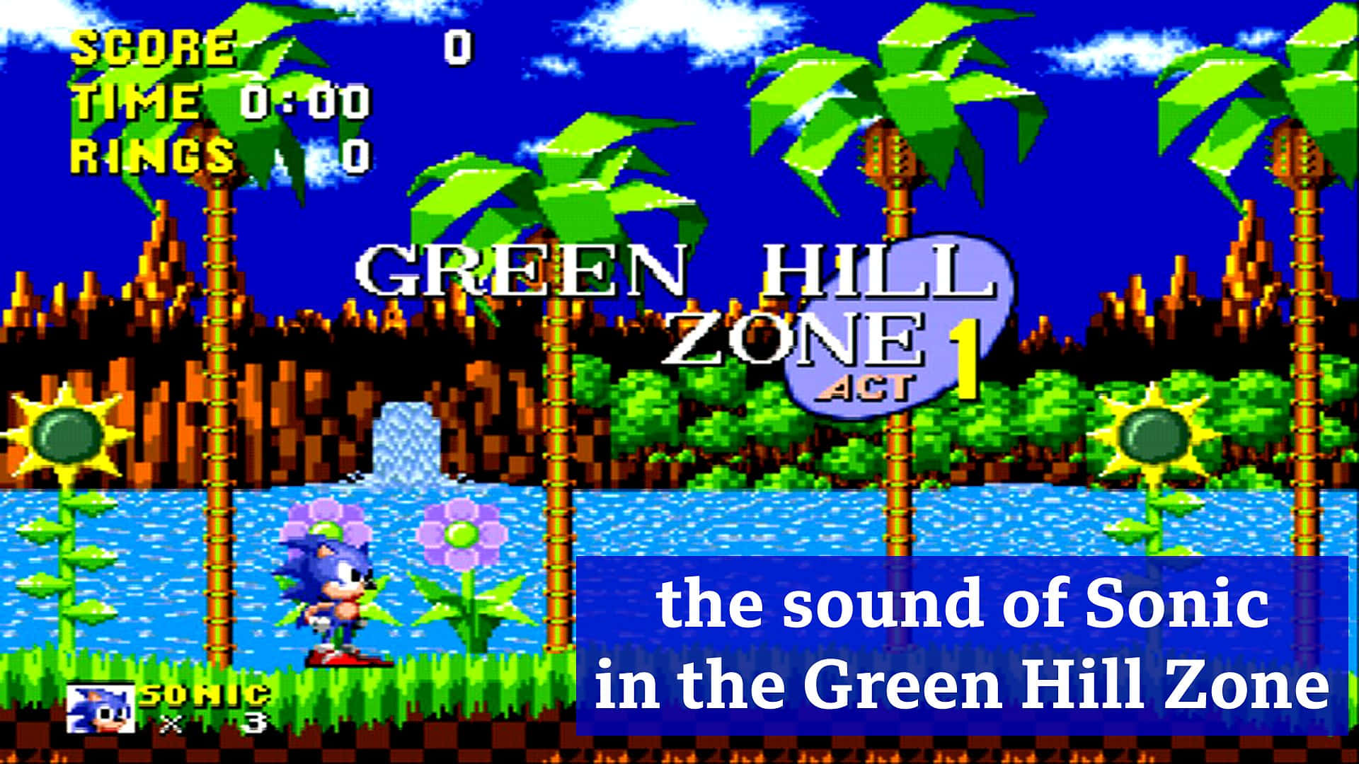 Green Hill Zone Background