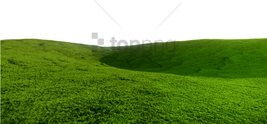 Green Hills Grassland Sky PNG