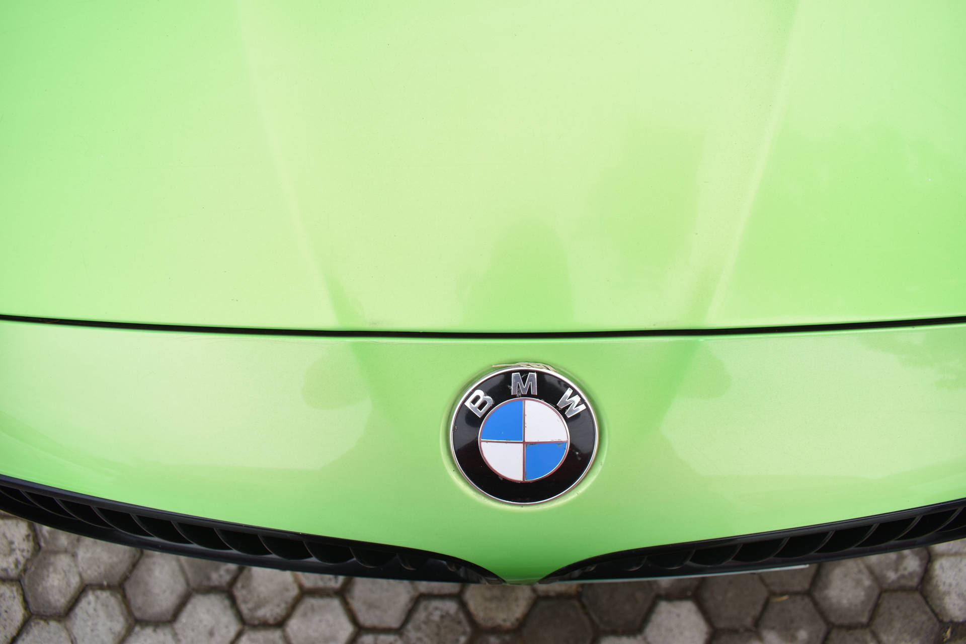 Green Hood BMW M Car Wallpaper
