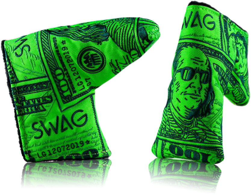 Green Hued100 Dollar Bill Crumpled PNG