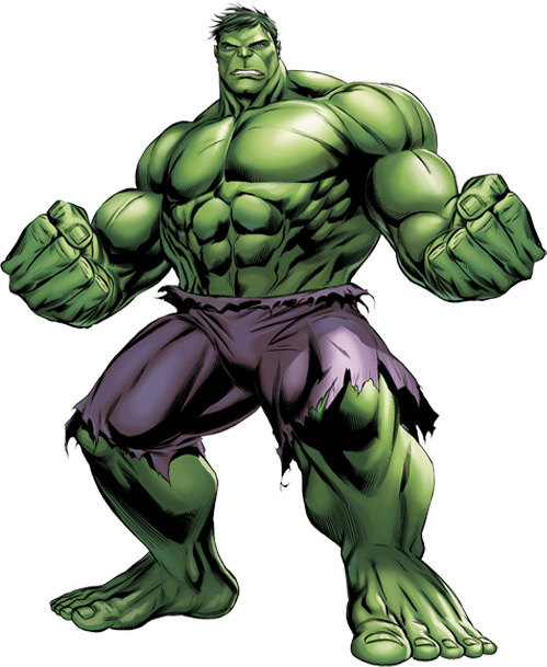 Download Green Hulk Figure Illustration.png | Wallpapers.com