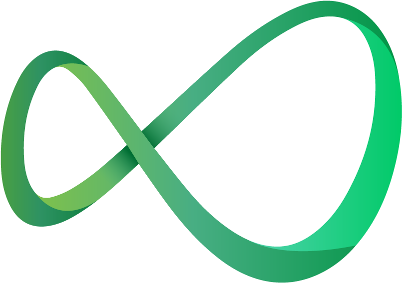 Green Infinity Loop PNG