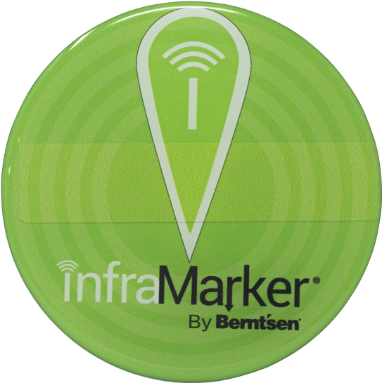 Green Infra Marker Frisbee PNG
