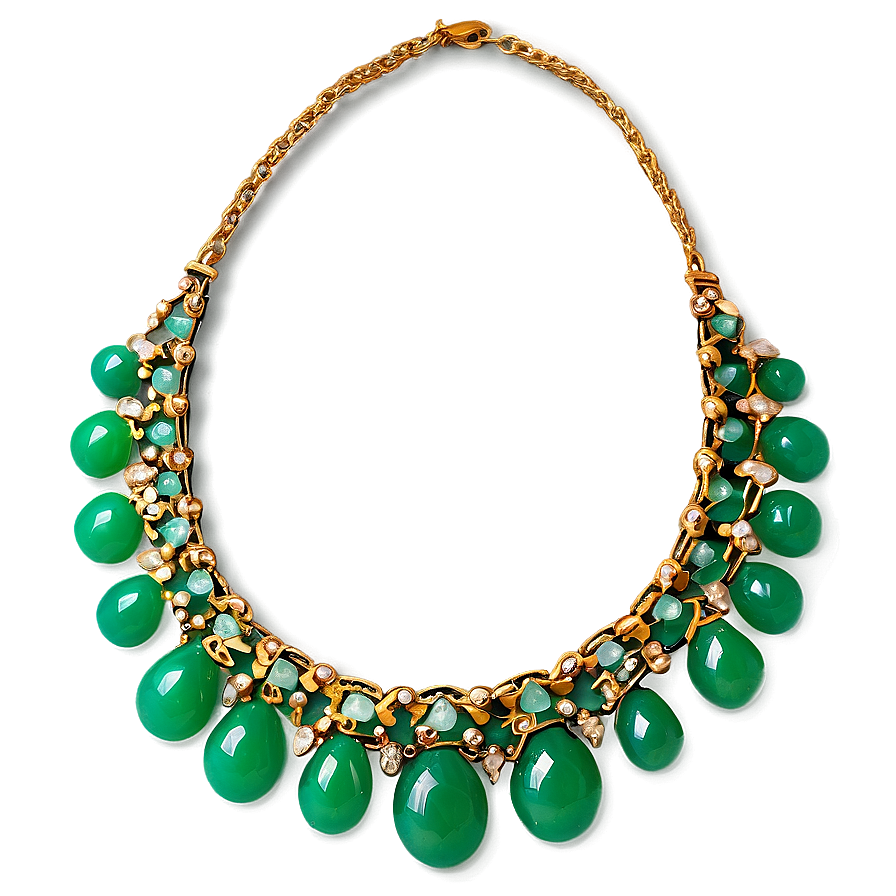 Green Jade Necklace Png 90 PNG