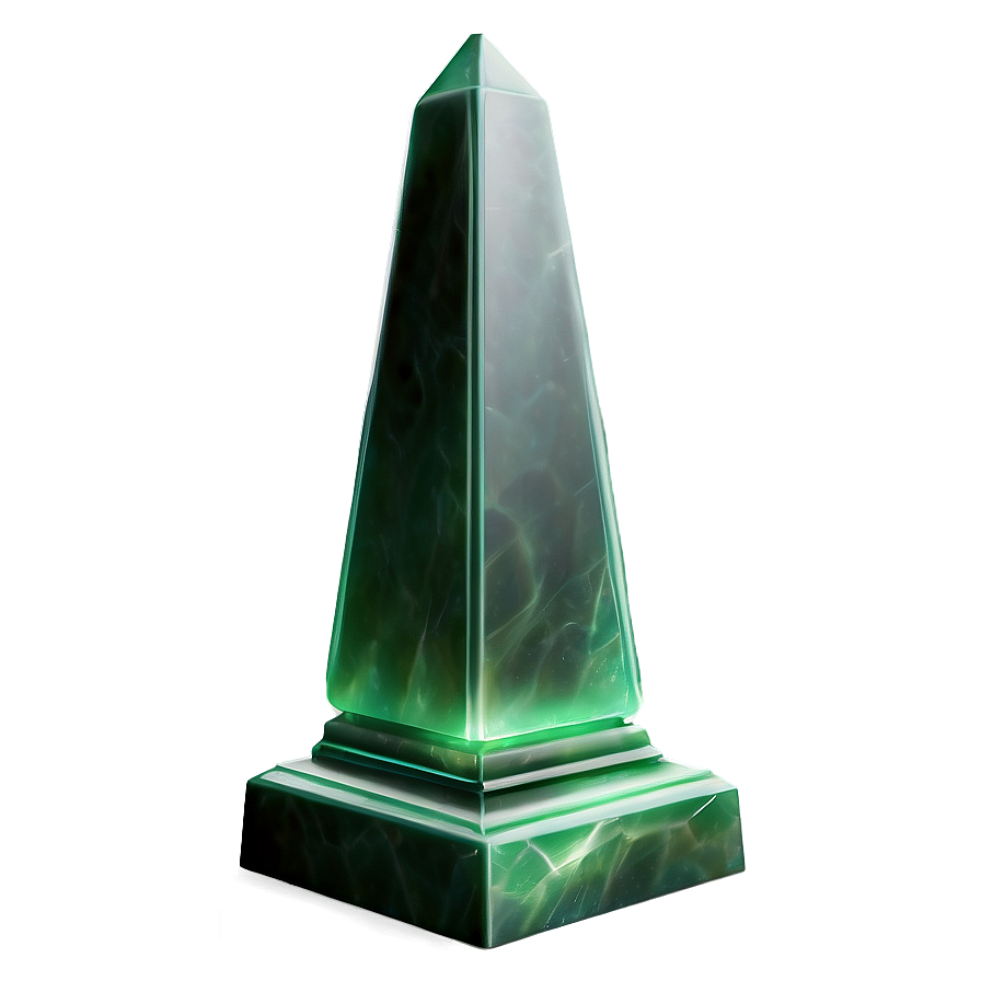 Download Green Jade Obelisk Png Qbm3 | Wallpapers.com