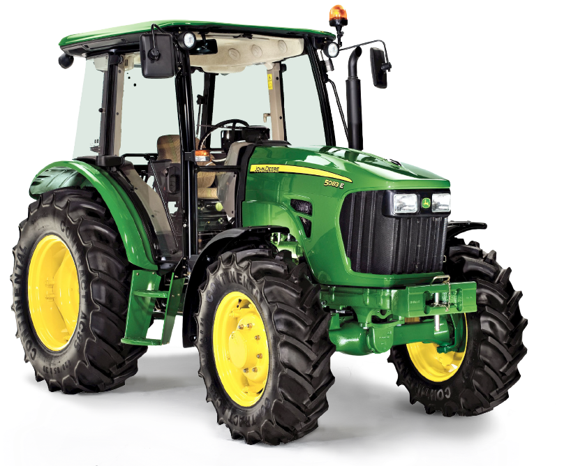 Download Green John Deere5050 E Tractor 