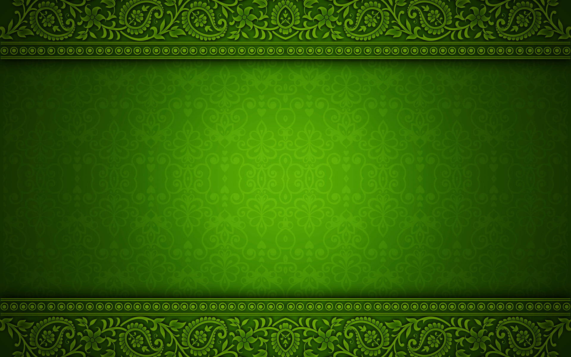 Green Khmer Patterned Backdrop Picture