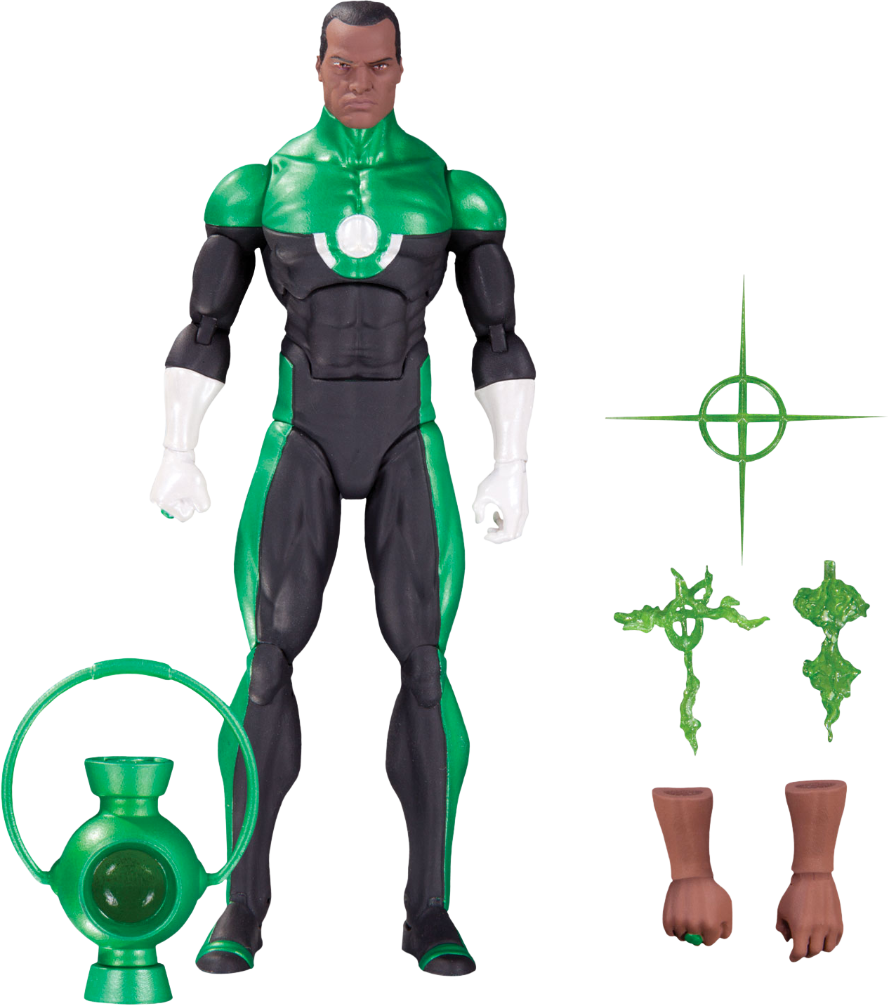 Green Lantern Action Figurewith Accessories PNG