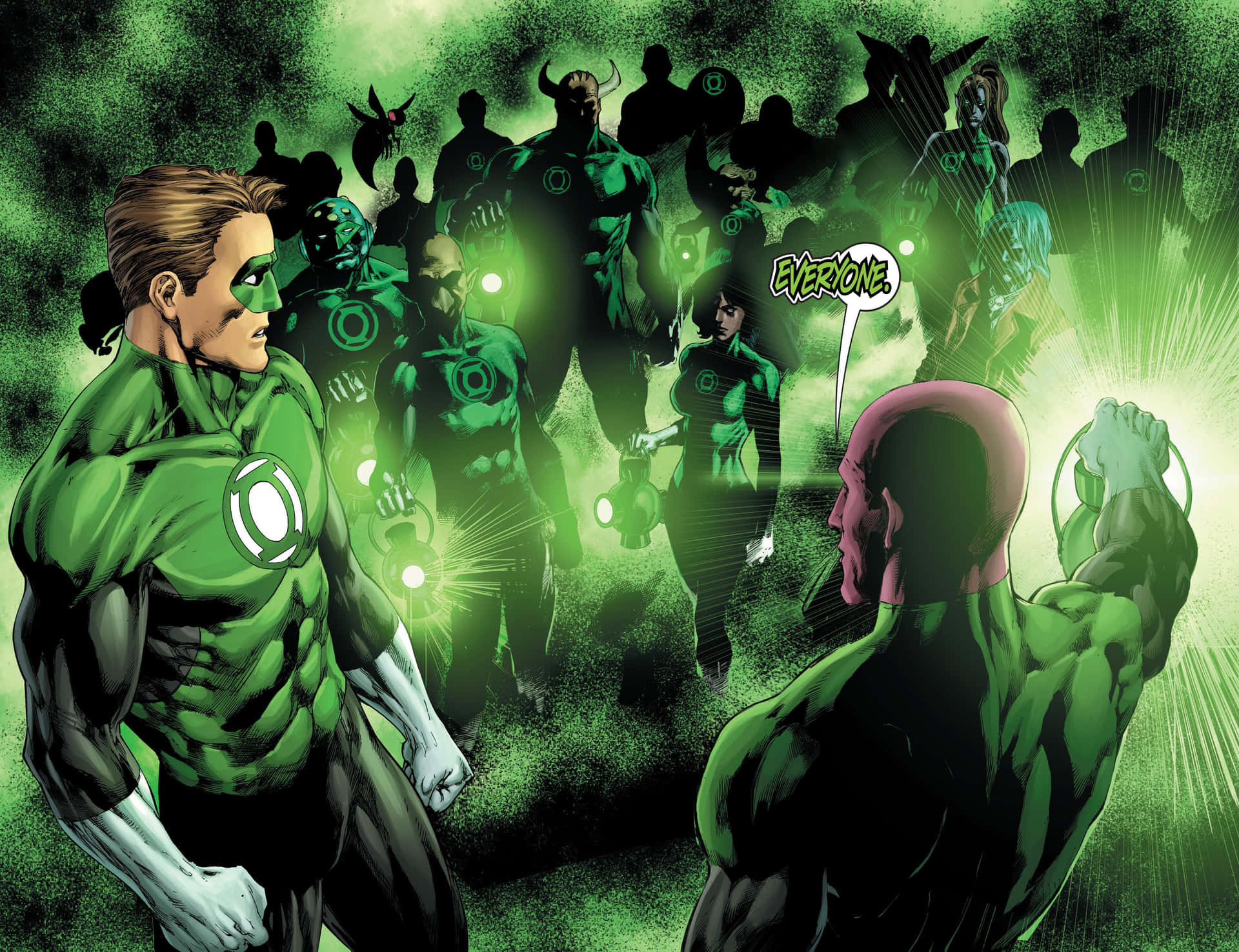 “Embrace your inner power with the Green Lantern”