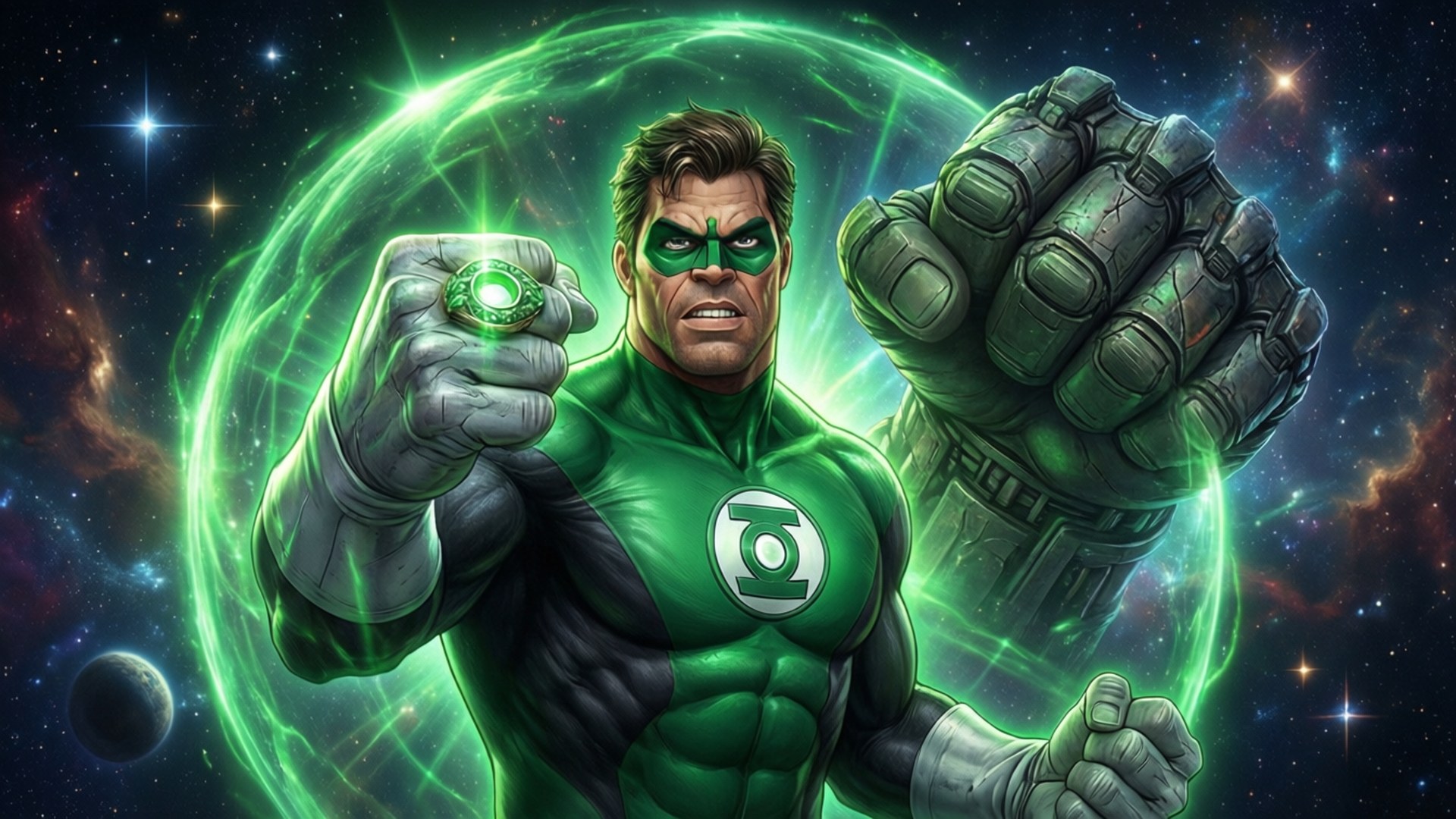 Green Lantern Construct Taustakuvat