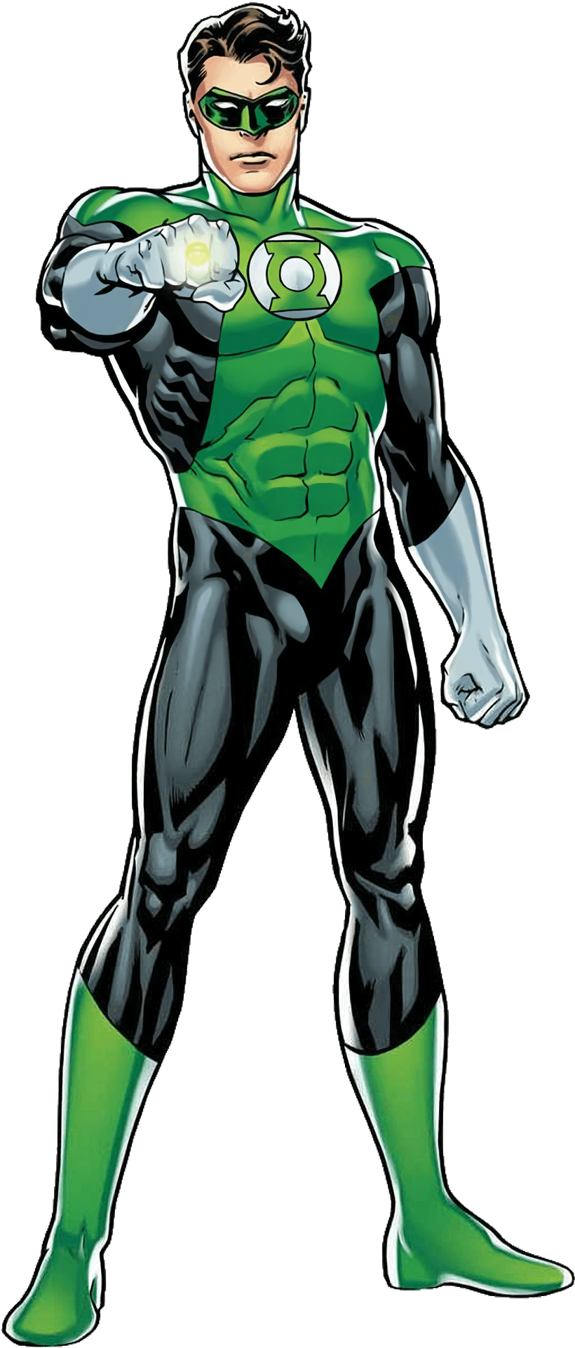 Green Lantern Power Pose PNG