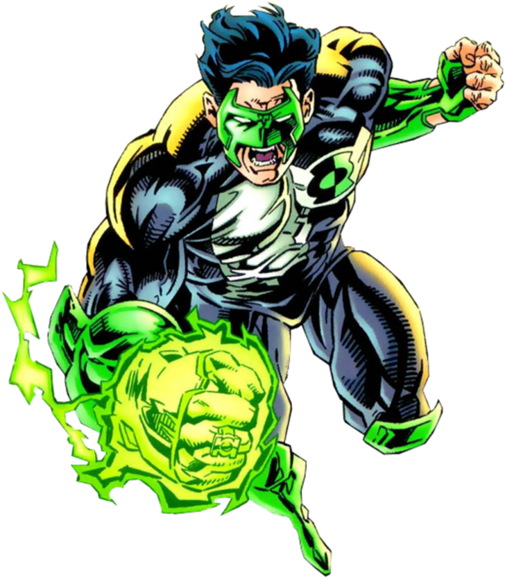 Green Lantern Power Punch PNG