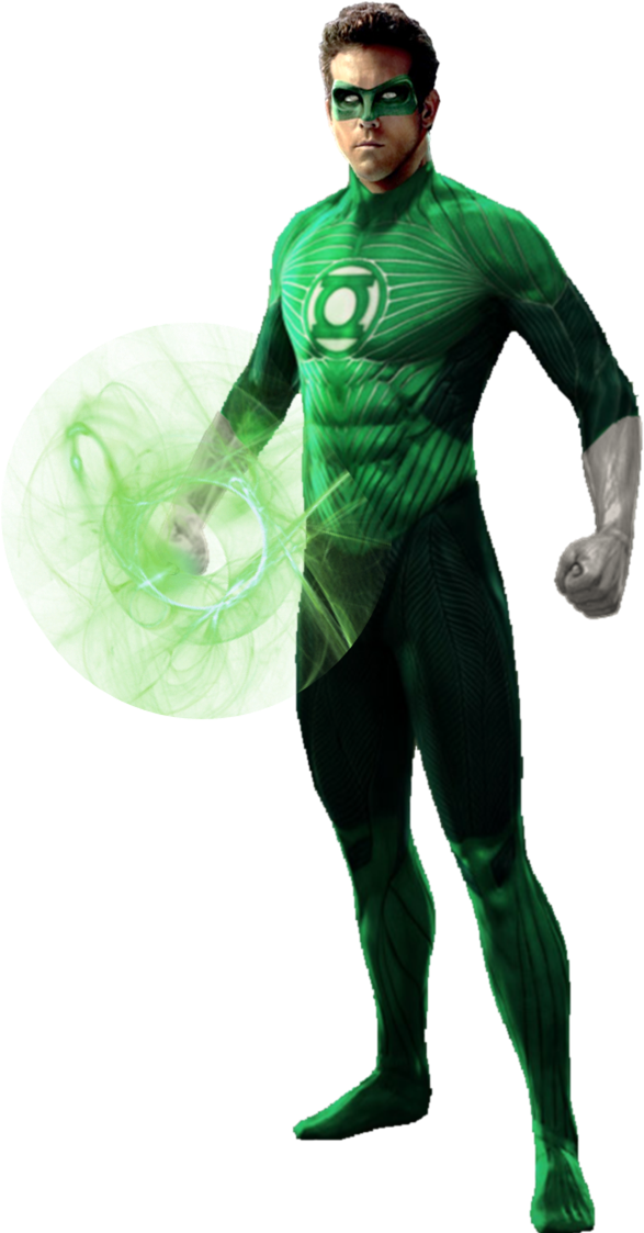 Green Lantern Power Ring Effect PNG