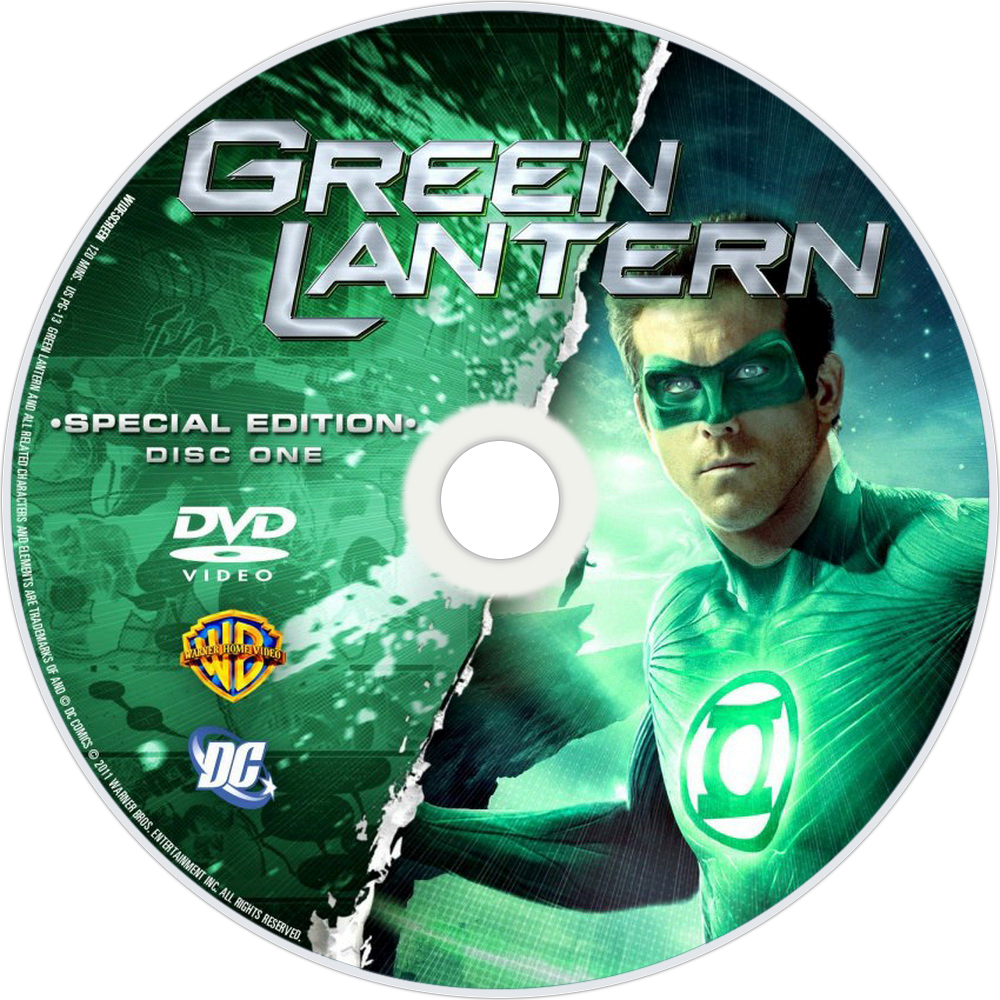 Green Lantern Special Edition D V D PNG