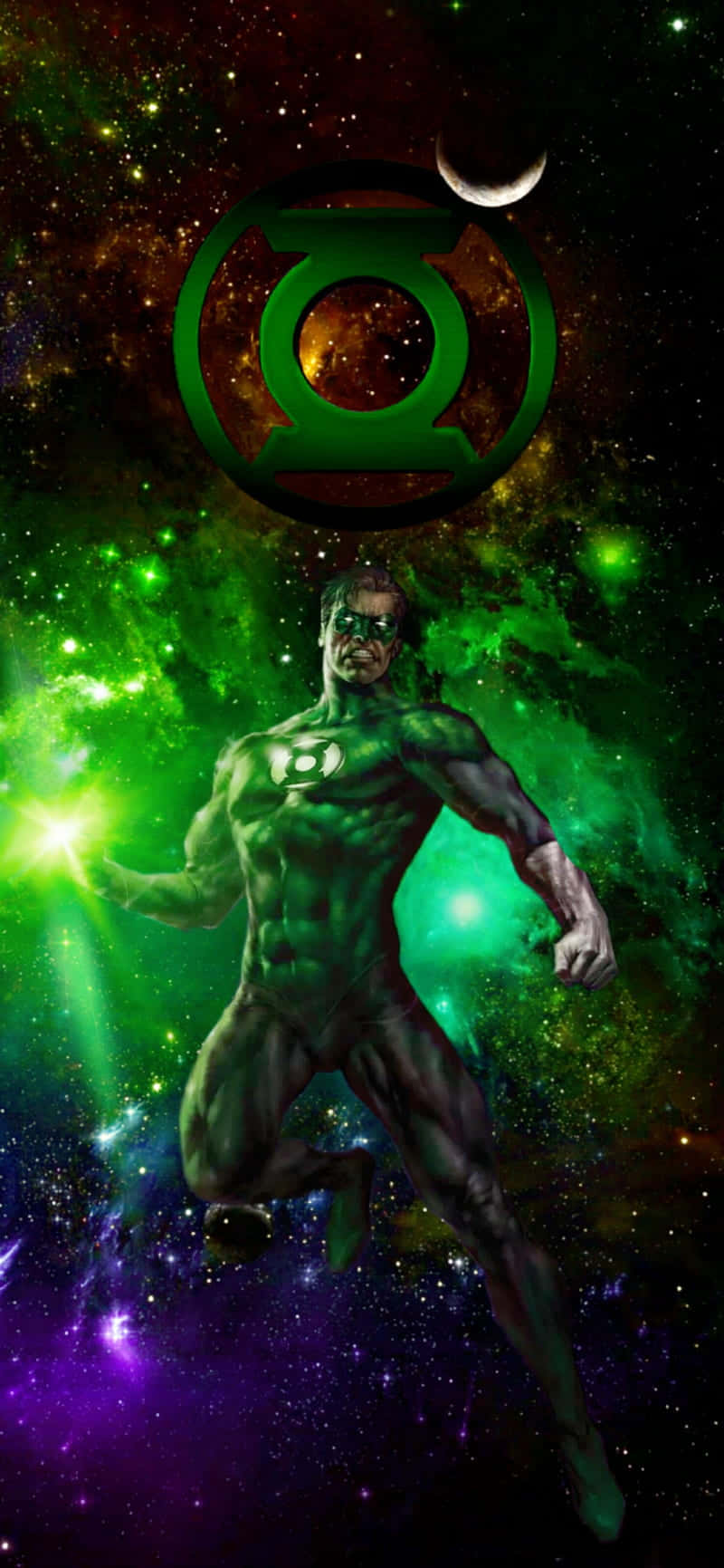Green Lantern The Animated Series Galaxy Poster Wallpaper