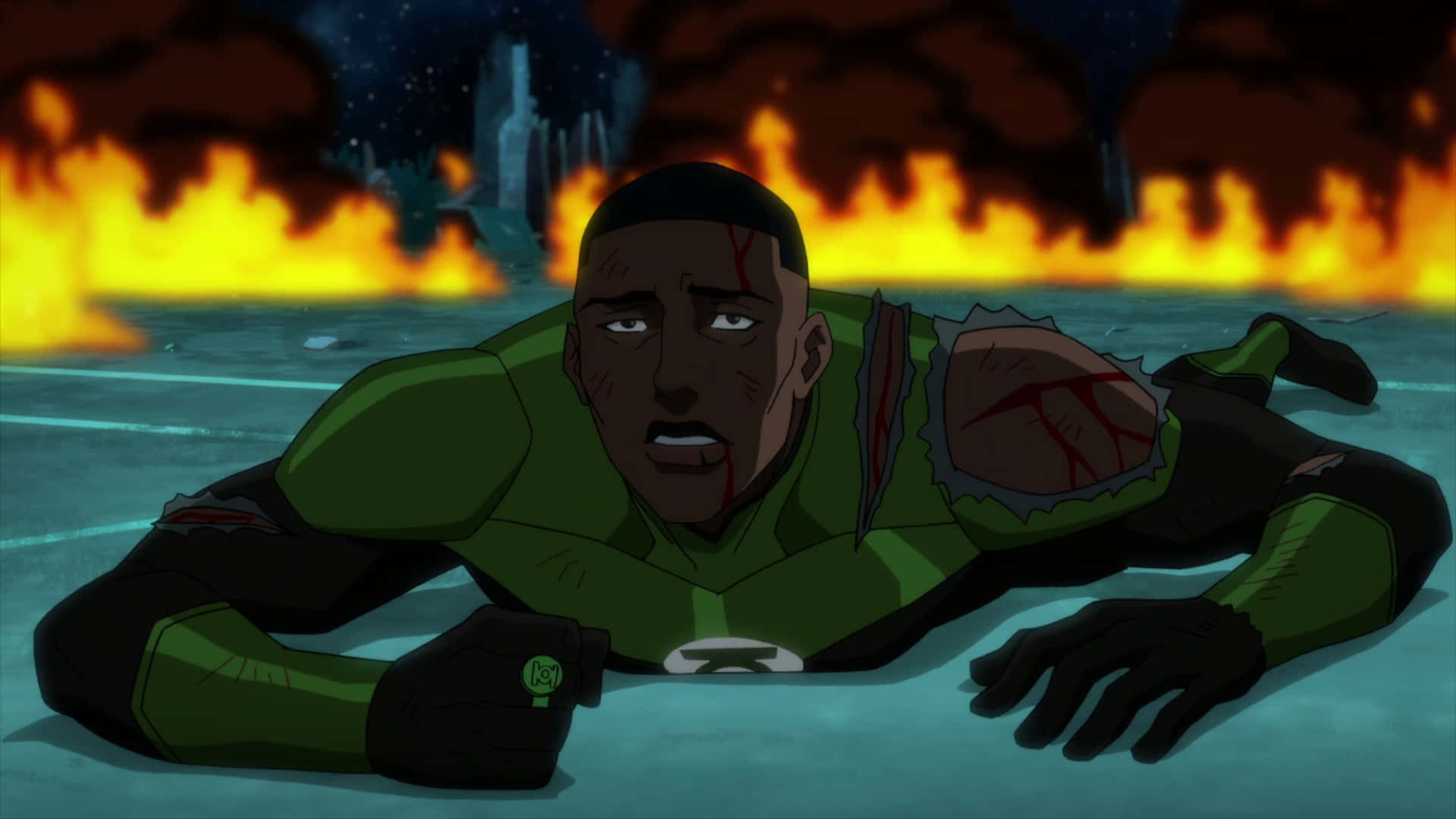 Green Lantern The Animated Series John Stewart Wallpaper