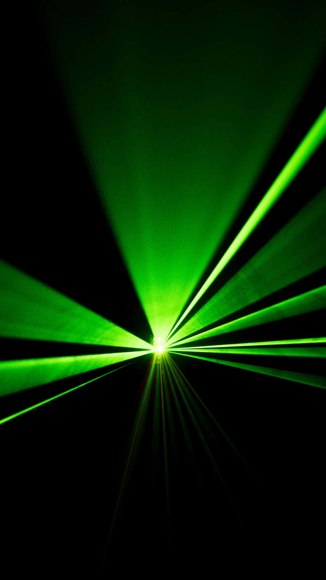Green Laser Beams Wallpaper