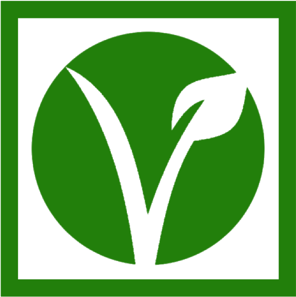 Green Leaf Logo Design PNG