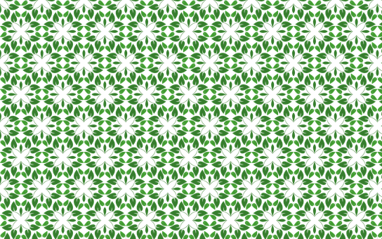 Green Leaf Pattern Background PNG