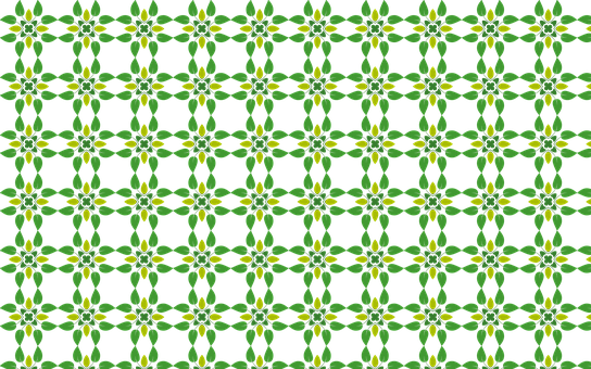 Green Leaf Pattern Background PNG