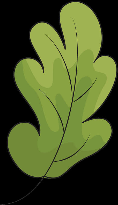 Green Leaf Vector Clipart PNG
