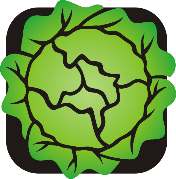 Green Lettuce Icon PNG