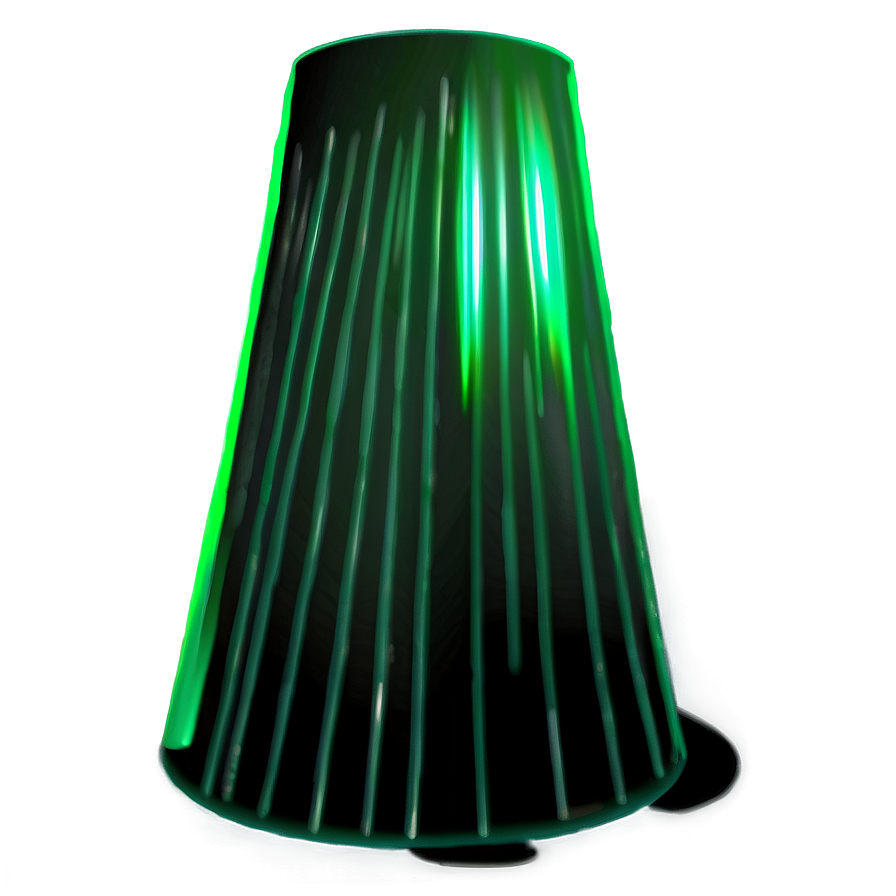 Green Light Beam Png 05252024 PNG