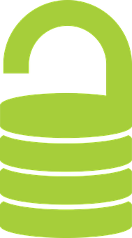 Green Lock Icon PNG