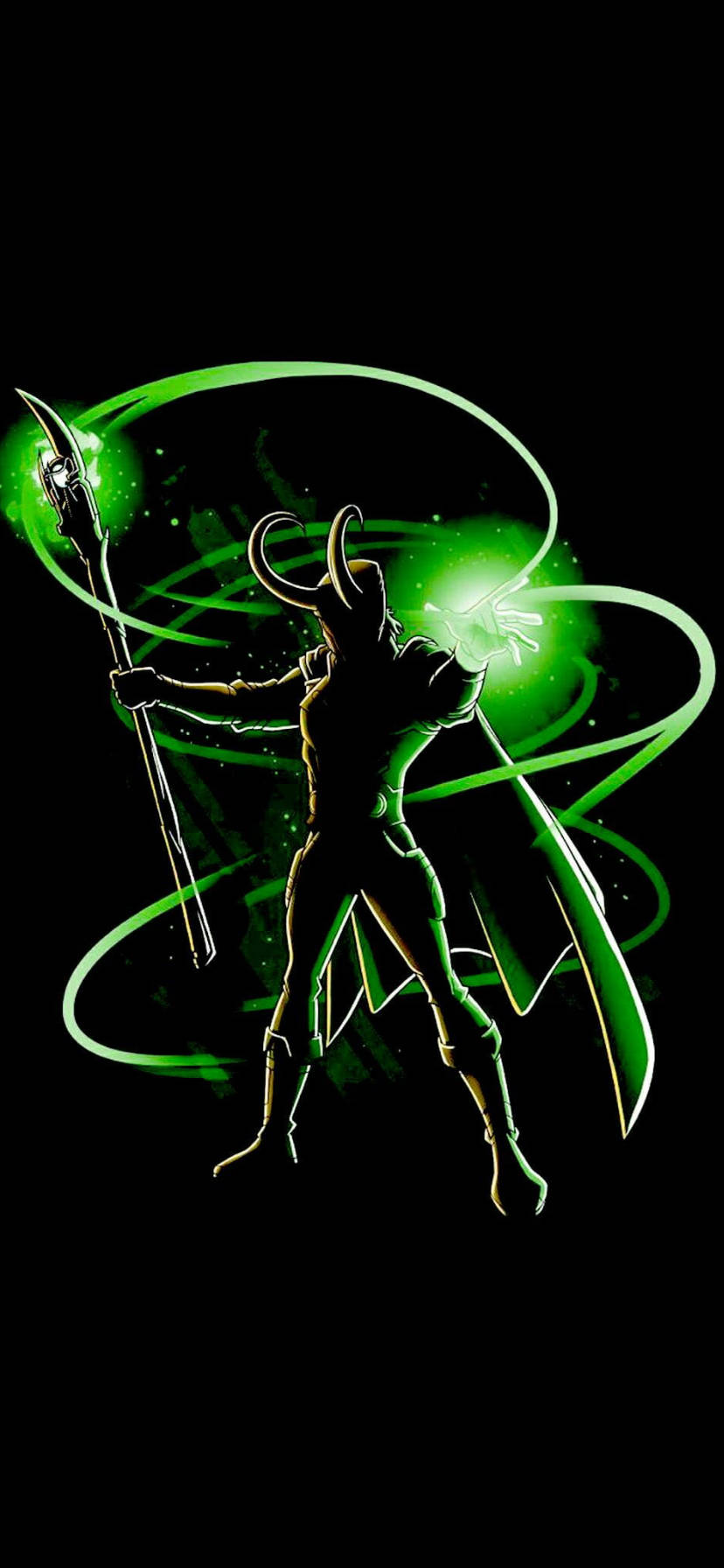 Green Loki Artwork Marvel Iphone Xr