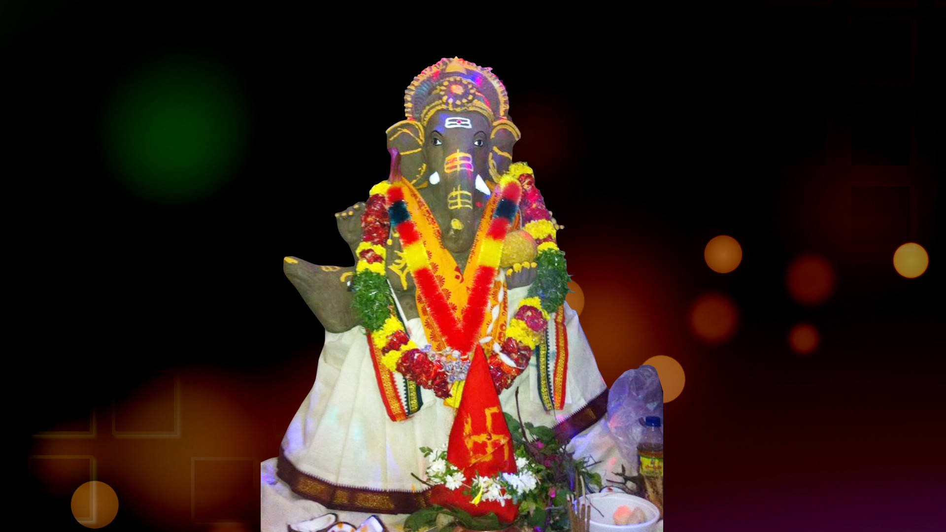 Figurinaverde Del Señor Ganesha Fondo de pantalla