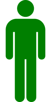 Green Man Icon Symbol PNG