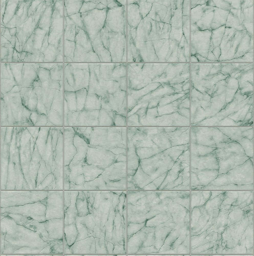 Green Marble Background Tile Pattern