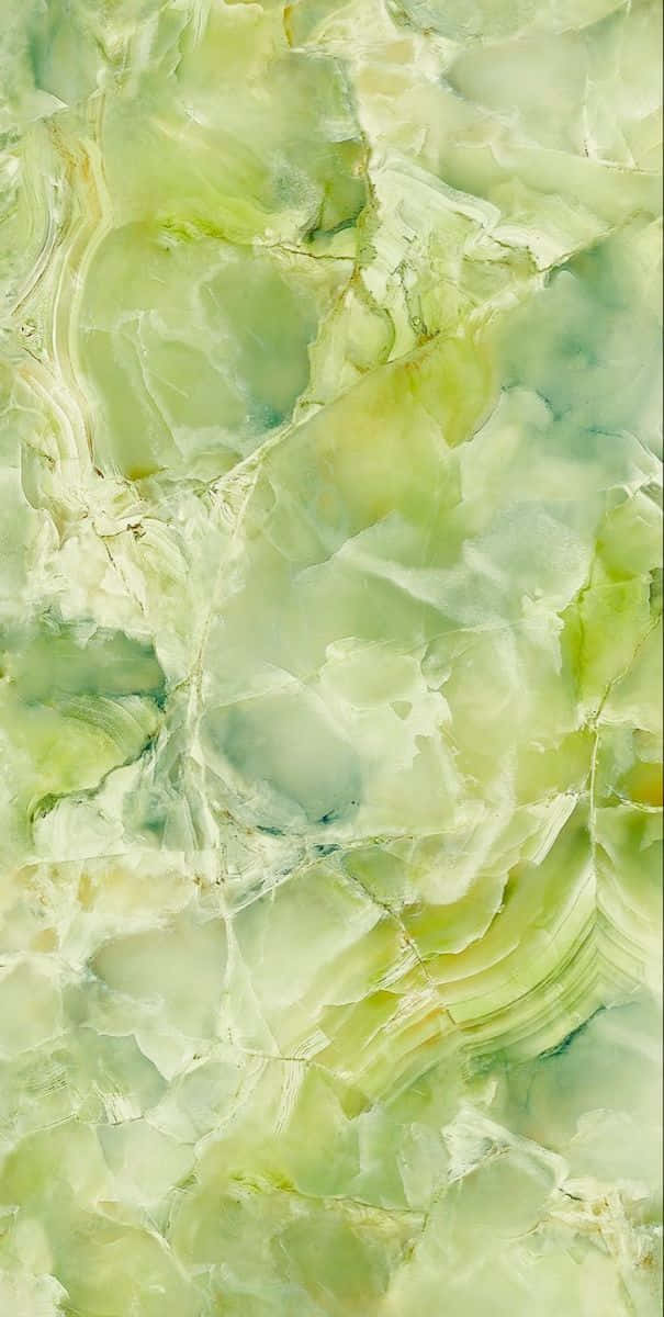 Green Marble Texture Wallpaper