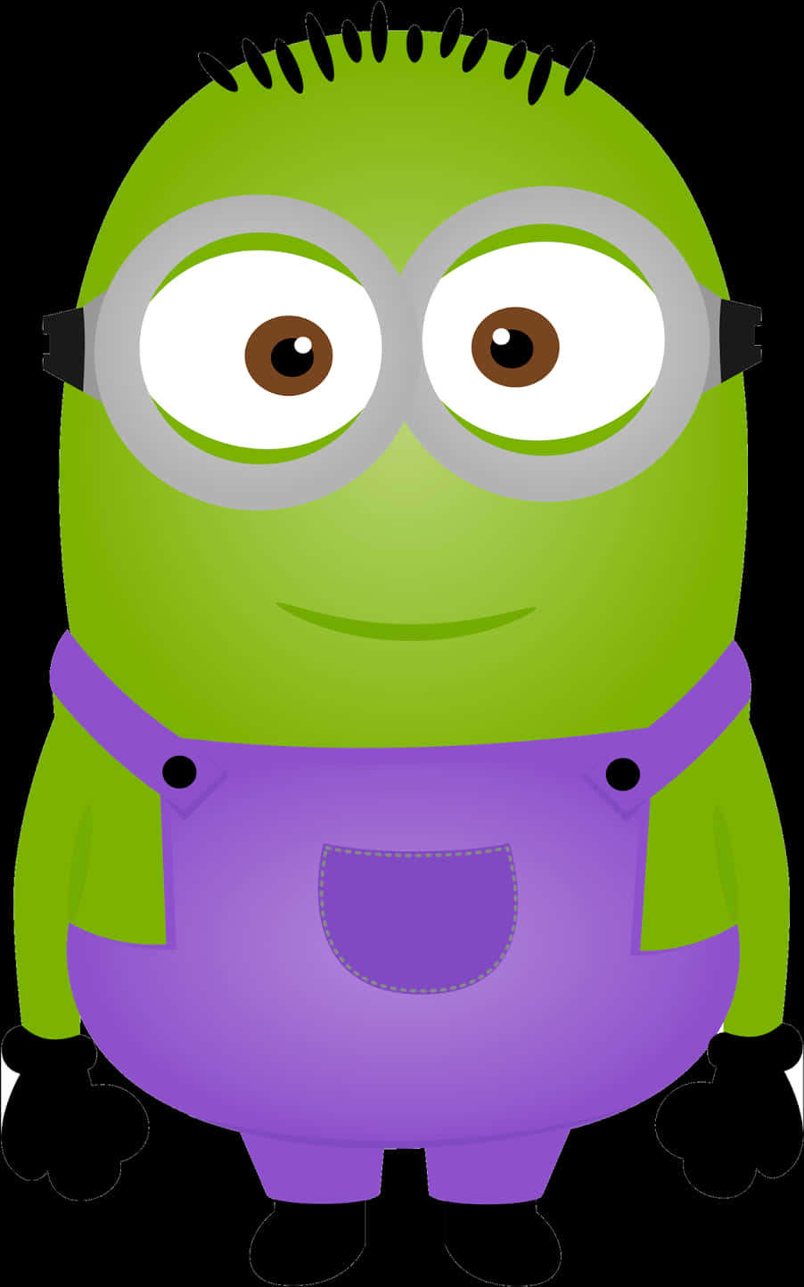 Green Minion Clipart PNG