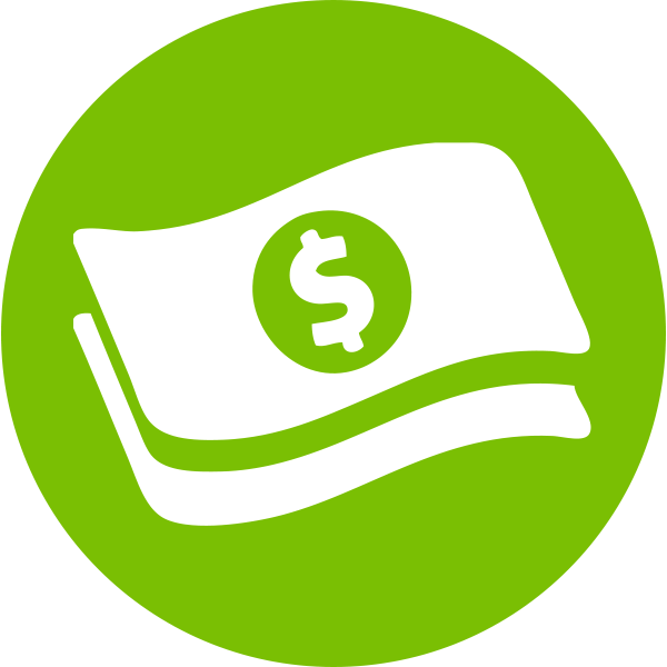 Green Money Icon PNG