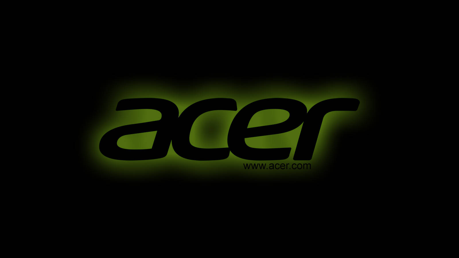 Green Neon Official Acer Logo Picture